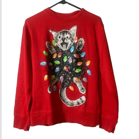 Ugly Christmas Sweatshirt woman’s size small - Picture 1 of 3